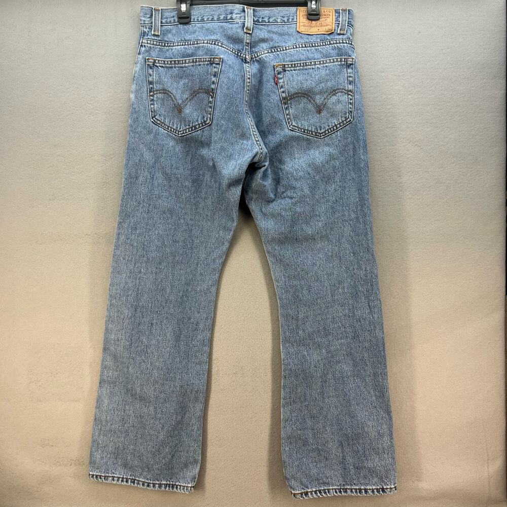 Levi's 517 Jeans Men's 36X30 Blue Bootcut Medium Wash Classic Normcore - Picture 8 of 15
